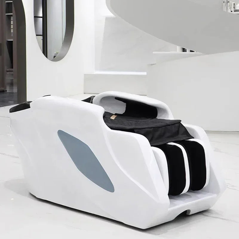 Intelligentes Head Spa Bett Salonmöbel Einfacher Beauty Haar Massagestuhl Frisierstuhl Shampoo Kappers Stoel Friseursalon