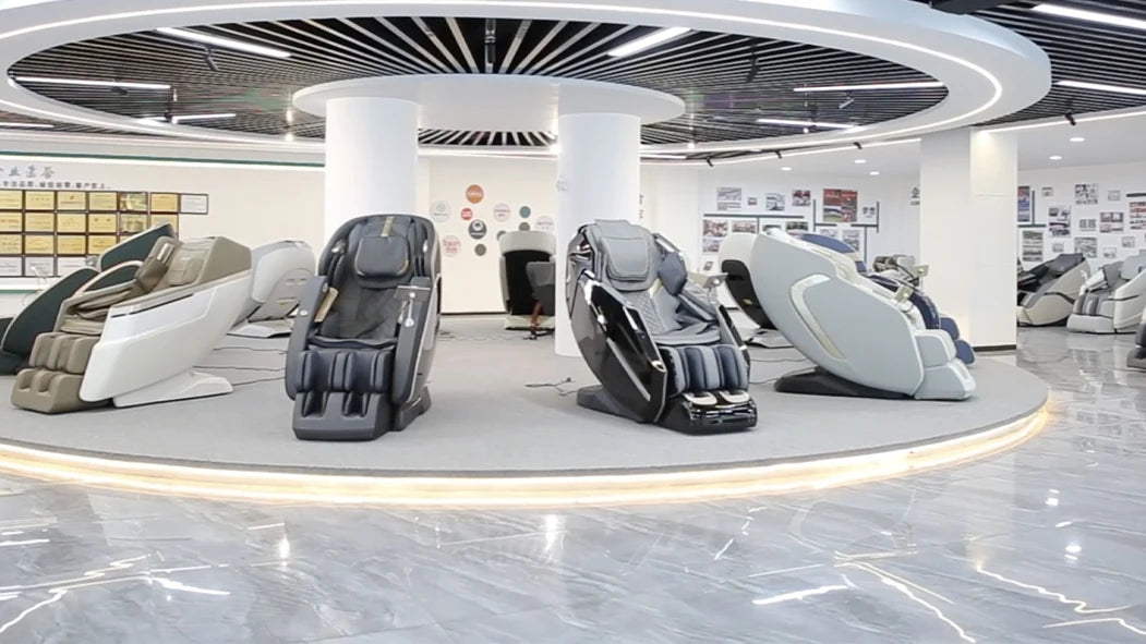 8D Full Body Luxury Shiatsu Massage Chair Smart Relax Heated Zero Gravity with Whole Body Sl Track Rocking Chair