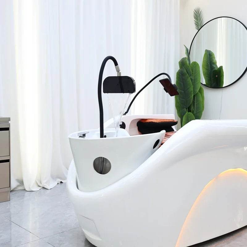 Shampoo chair, electric intelligent spa massage table, shampoo bed