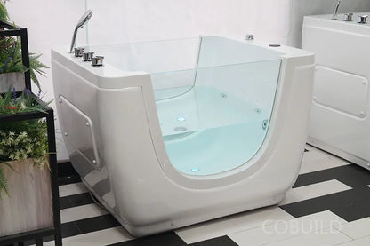 Hot selling baby spa with shower handle newborn baby tub