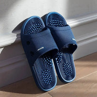 Herren-Badeschuhe aus PVC, Massage, rutschfest, einfarbig, bequem, strapazierfähig, Kühles Pool-Design