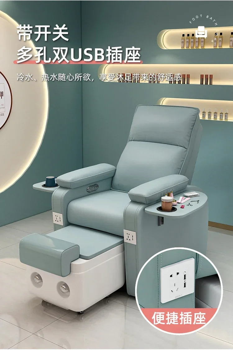 Massage Pedikürstuhl professioneller Spa-Luxus
 Kosmetikerin Nagelstudio Stühle Maniküre Pediküre Stuhl
 Salonmöbel