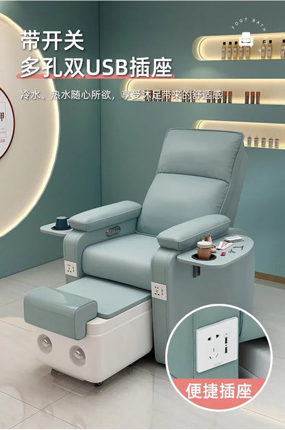 Massage Pedikürstuhl professioneller Spa-Luxus
 Kosmetikerin Nagelstudio Stühle Maniküre Pediküre Stuhl
 Salonmöbel