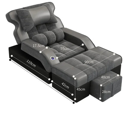 Foot massage sofa High-end electric bath bed Foot massage shop soaking and foot washing  Pedicure reclining