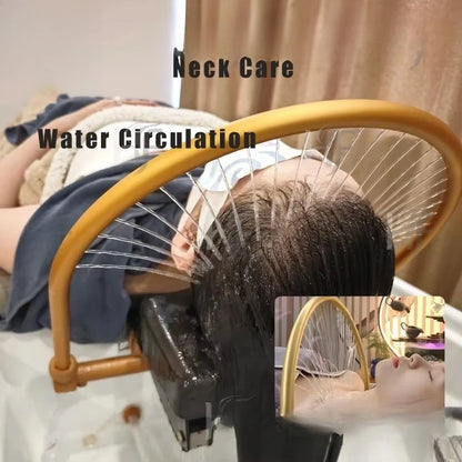 Head Spa Therapie Wasserkreislauf Shampoo Massagebett Salonmöbel
