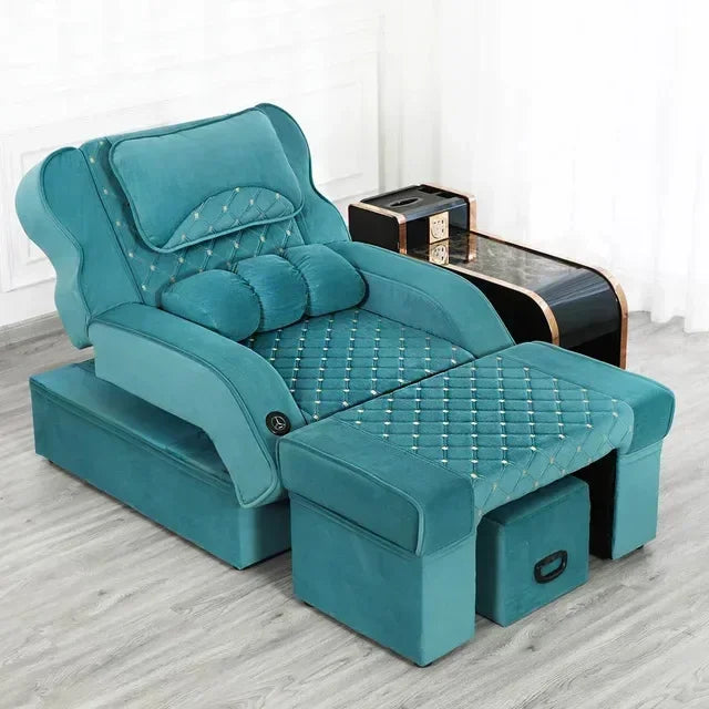 Fuß-Spa Tragbarer elektrischer Relaxsessel Sofa Stuhl Nagel Pediküre Silla Maniküre Salonmöbel