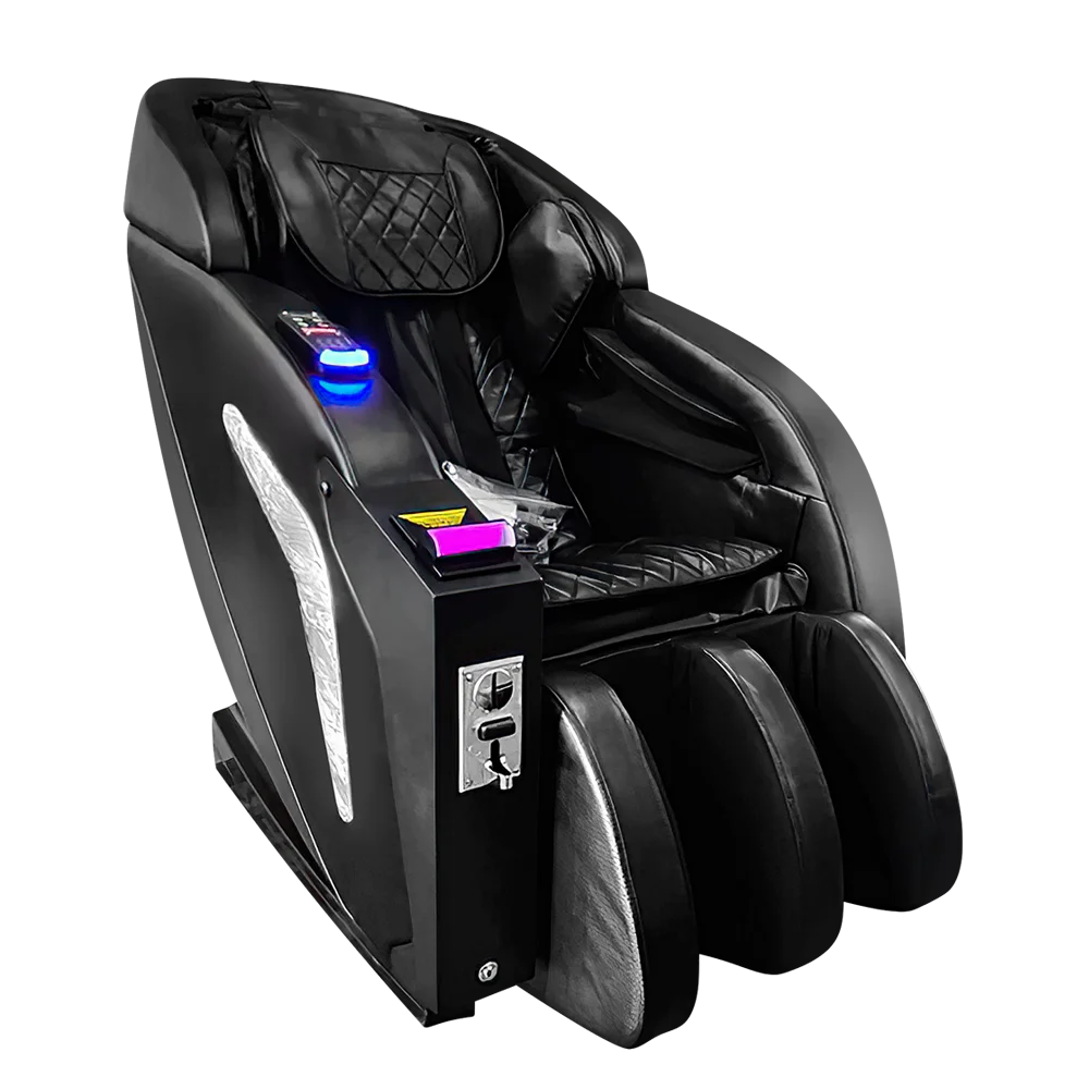 Massage ChairVIP Verkaufsautomat zu verkaufen Elektrischer Ganzkörpermassage-Sessel, betrieben mit Geldscheinen/Münzen/Dollarn, tragbar für Einkaufszentren