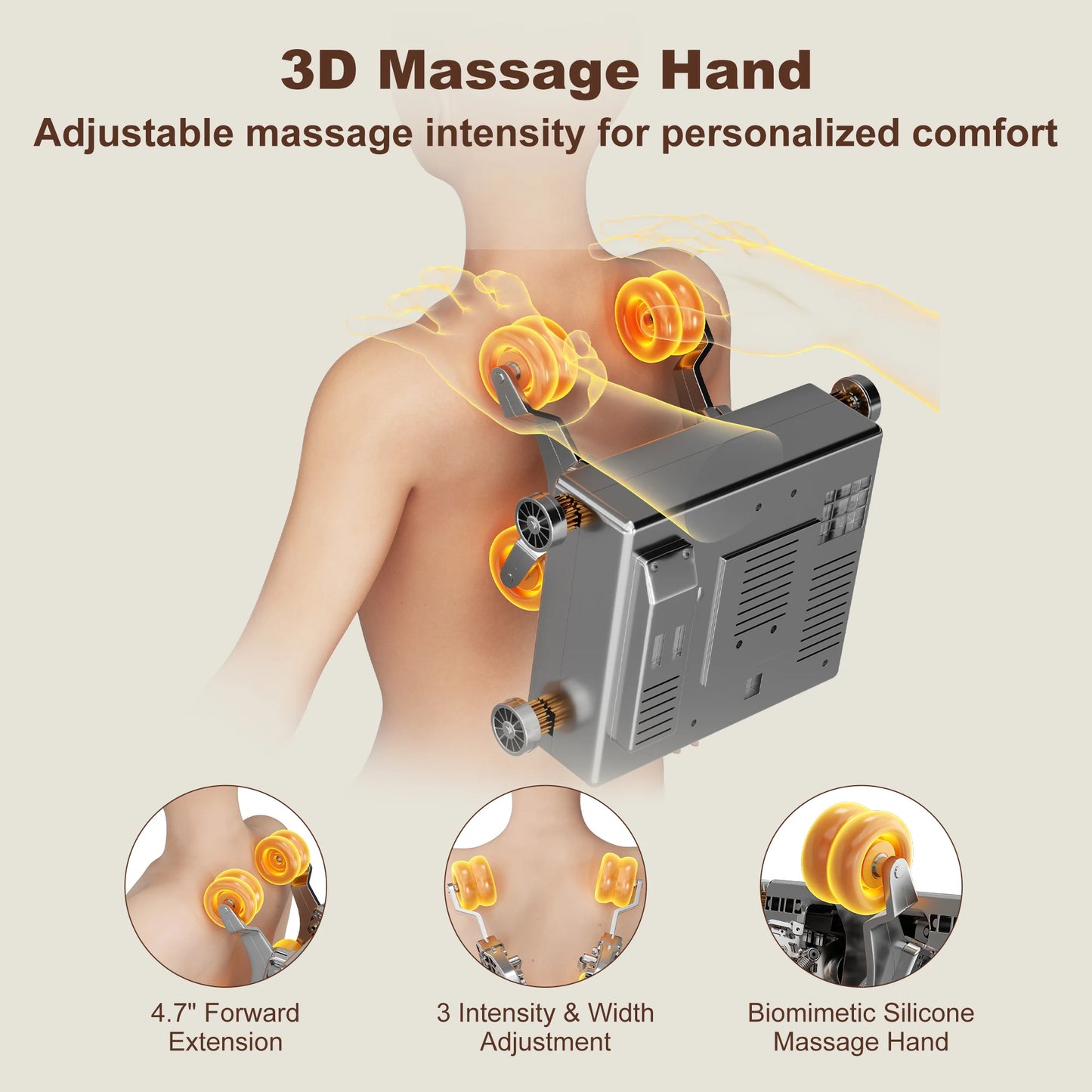 USA Local Delivery  3D Airbag Zero Gravity full body Massage Chair Home 3D Foot Roller Shiatsu Office Chair