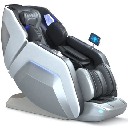 OEM Modernes Shiatsu-Massagegerät, Durchblutung, SL-Schiene, Ganzkörper-Luxus-4D-AI-Schwerelosigkeits-Massagesessel