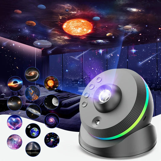 13-in-1 Galaxy Star Projector  Ultra-Clear with Meteor Effect