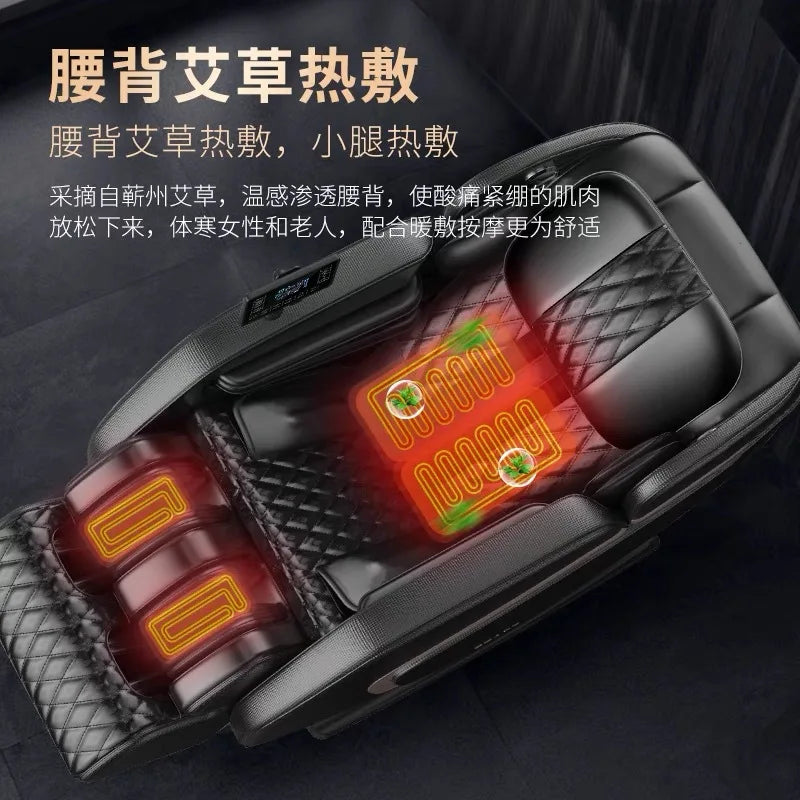 Massage Chair Smart Electric Massage Sofa with Bluetooth Voice Zero Gravity Space Capsule