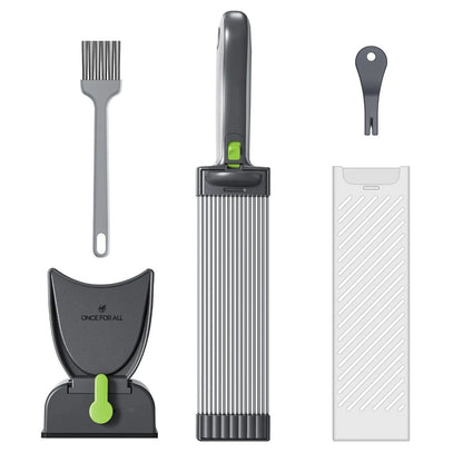 All-in-One Mini Manual Stainless Steel Meat Cutter – Slice, Strip & Dice Fresh Meat with Ease