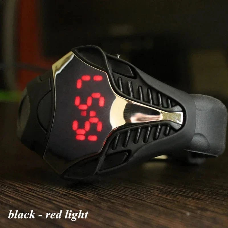 Fashion LED Digital Watch for Men – Silicone Band, LED Screen Sports Wristwatch, Electronic Creative Clock Reloj Hombre