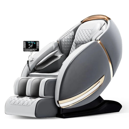 2 Jahre Garantie 4D SL Airbag Zero Gravity Ganzkörper-Massagesessel Home 3D Büro-Fußroller Shiatsu Bürostuhl Massagesofa