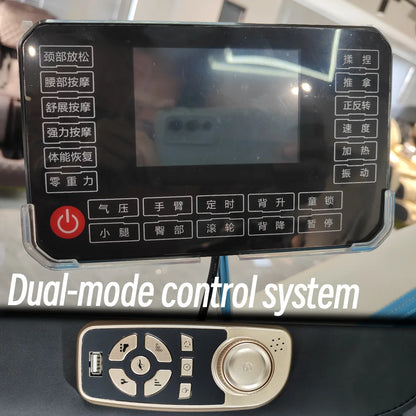 Günstiger häuslicher elektrischer Schultermassager mit Luftdruck 8D Luxus-Ganzkörpermassagesessel