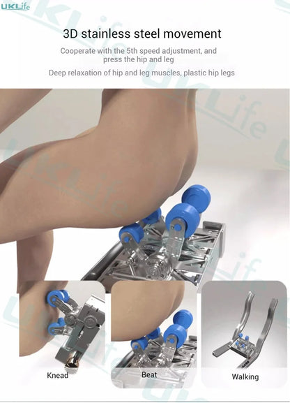 Dual-Core 4D SL-Track Zero-Gravity-Massagesessel | Ganzkörper-Thai-Stretch & Fußverlängerung | 3 Jahre Garantie Luxuriöser Elektrischer Massagesto