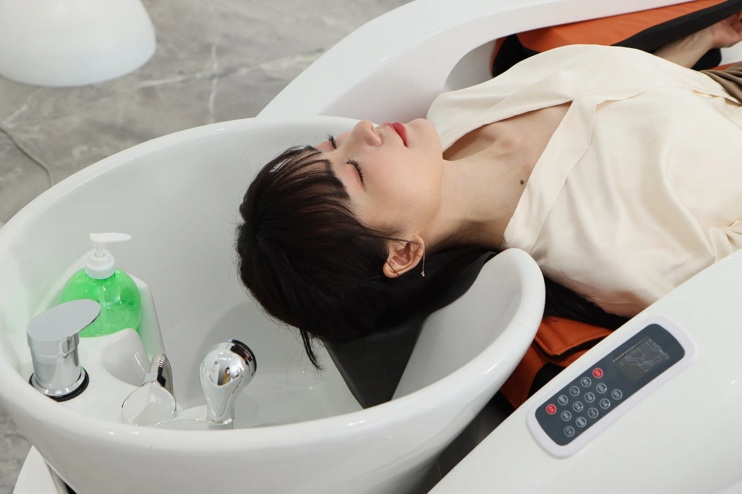 Head SPA Hydrotherapy Automatic Massage Shampoo Bed Hair Salon Furniture Massage Table Health store Equipment Factory Direct