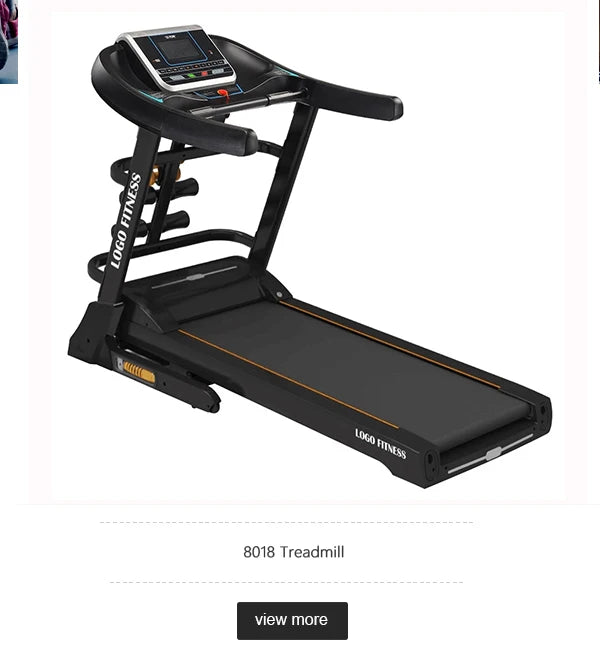 Multifunktionales Cardio-Fitness-Laufband, klappbares elektrisches Motorlaufband