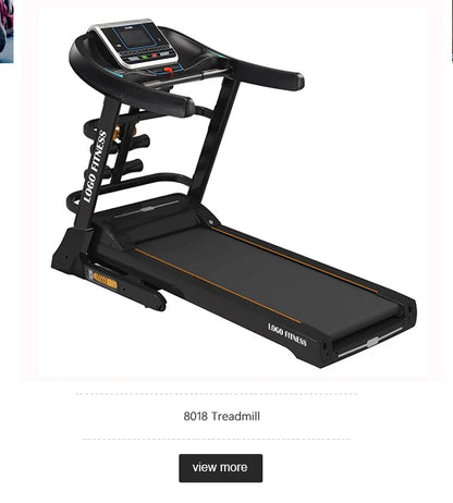 Multifunktionales Cardio-Fitness-Laufband, klappbares elektrisches Motorlaufband