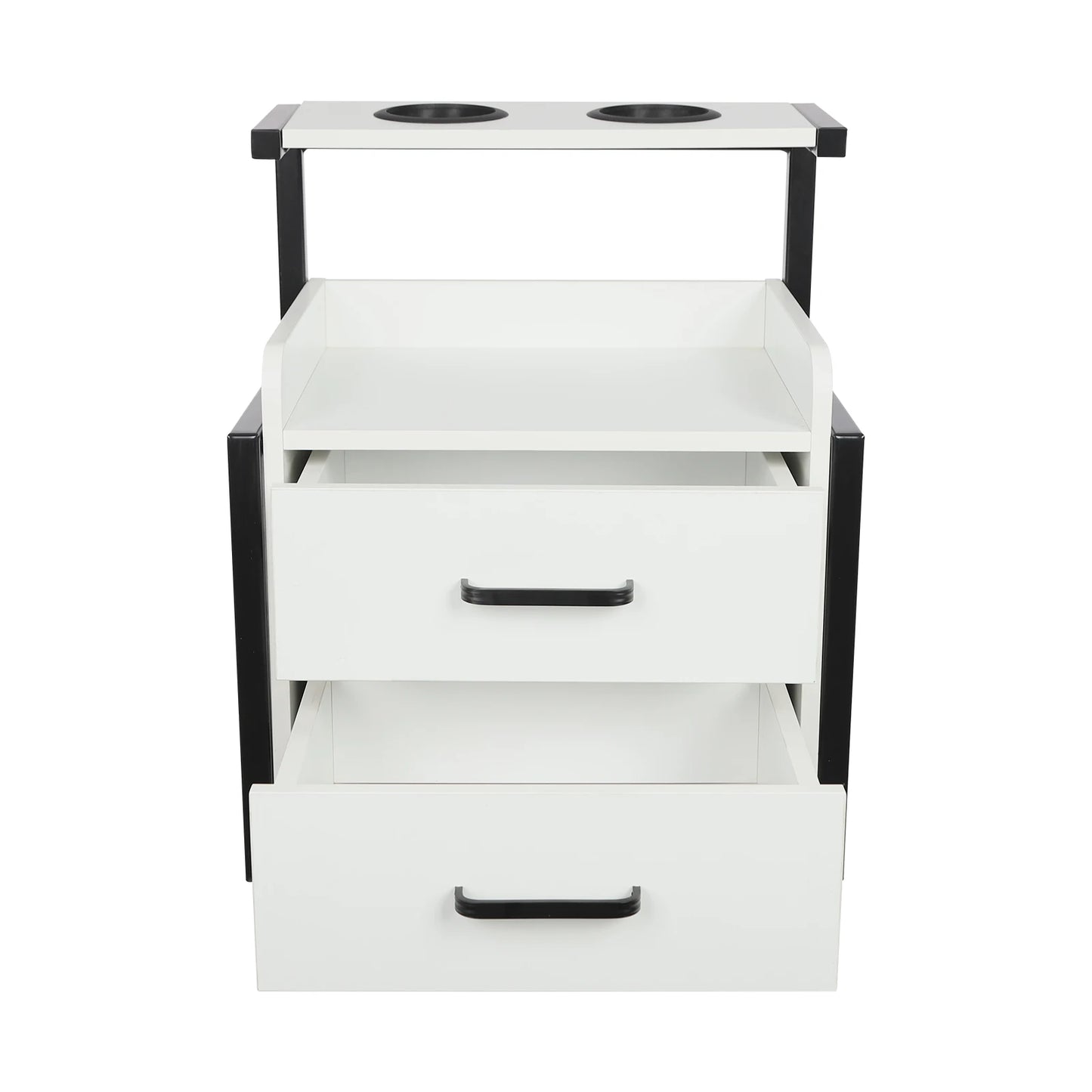 Multifunktionale Salonwagen Wandmontierter Friseurschrank Friseursalon Spezial Dauerwellen-Färbemittel-Ablageregal Möbel