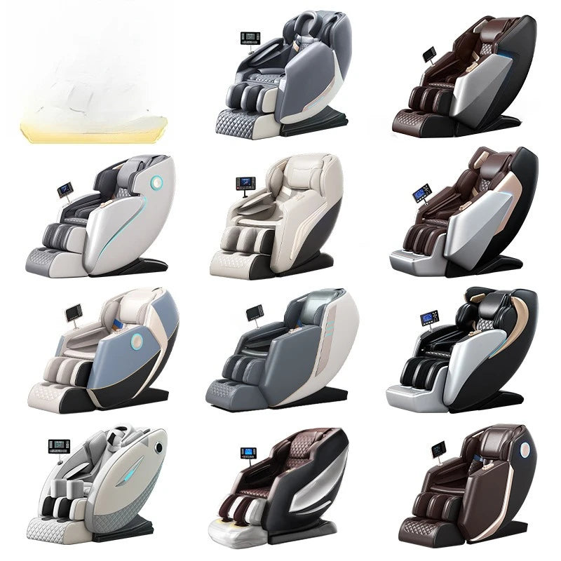 Massagesessel Home Intelligent Multifunktional Ganzkörper Automatisch Elektrisch Schwerelosigkeit Raumkapsel Führungsschiene