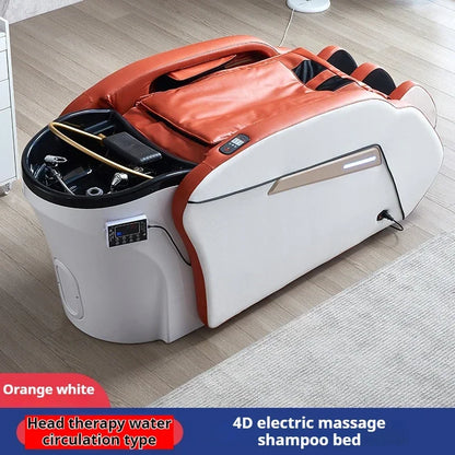 Japanischer Head Spa Shampoo Sessel Massagestuhl Massagesalon Schönheitssalon Professionelle Haarpflege Waschbecken Waschbecken Spa Möbel