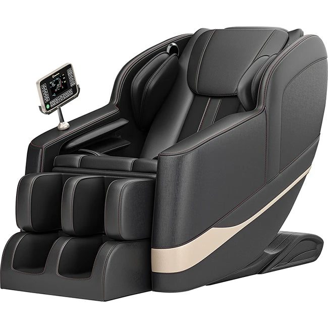 New Massage Chair 3d Luxury Full Body Zero Gravity Chair Leather Heat Foot Roller with Electric