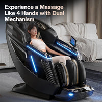 Dual Core 4D Electric Massage Chair Thai Stretch Electric Leg Lift Massage Triple Control Operation‌ Home Office Leisure Sofa
