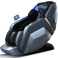 2025 4D Zero Gravity Ganzkörper-Massagesessel Sprachsteuerung Beheizte Rückenlehne Bluetooth-Lautsprecher Airbag-Technologie zur Entspannung
