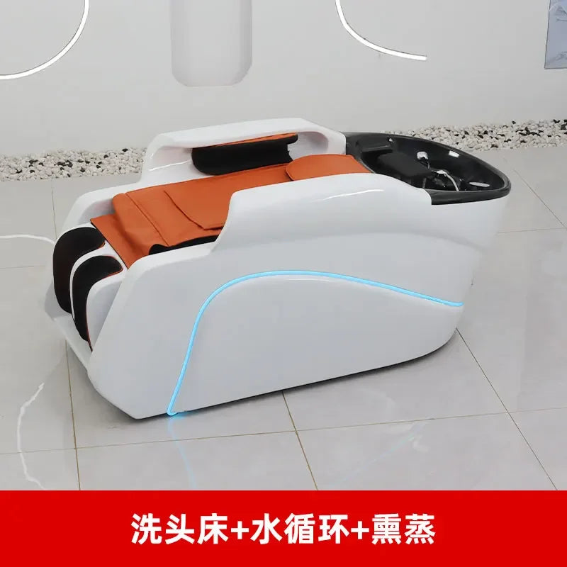Kopfhautmassage-Shampoo-Bett Shampoo Waschen Friseurbecken Professionelle Ausrüstung Stuhl Chaise Friseursalon