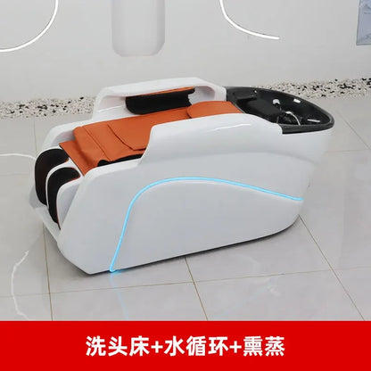 Kopfhautmassage-Shampoo-Bett Shampoo Waschen Friseurbecken Professionelle Ausrüstung Stuhl Chaise Friseursalon