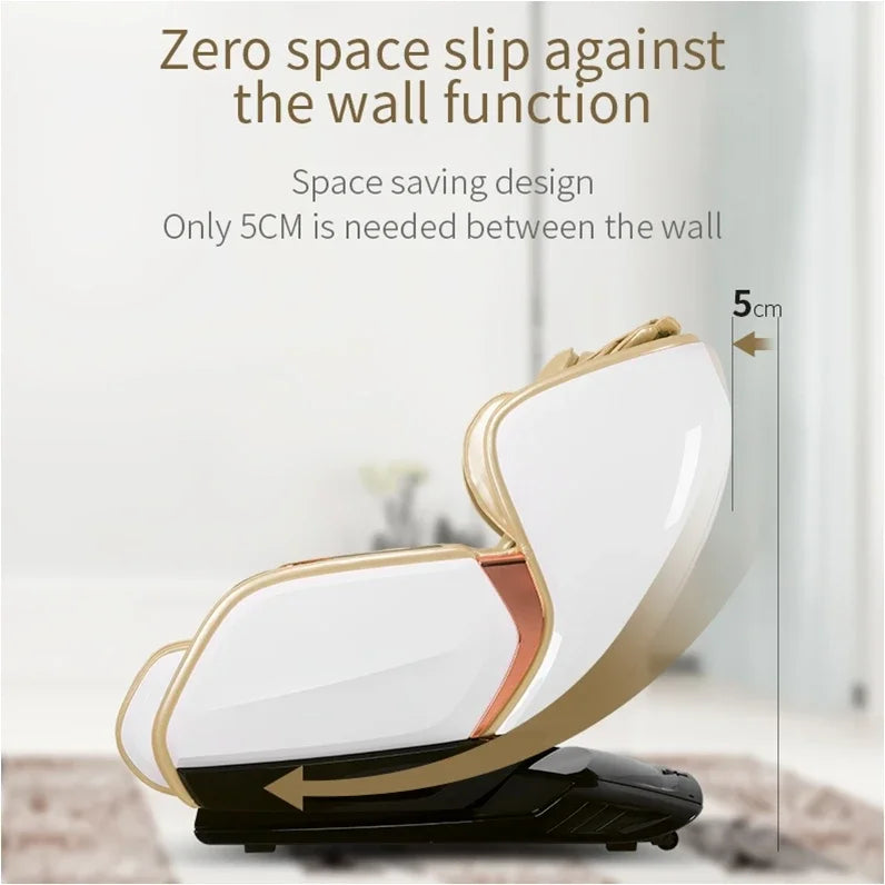 SL-Schiene Heizkompresse 2D Smart Massagesessel Ganzkörper-Kneten Shiatsu-Klopfen Heizen