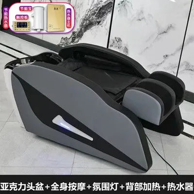 XinSheng Friseursalon-Shampoosessel Kopf-SPA-Begasungsgerät Elektrische Massageliege für Freizeit- und Gesundheitsgeschäfte Kommerzielle Möbel