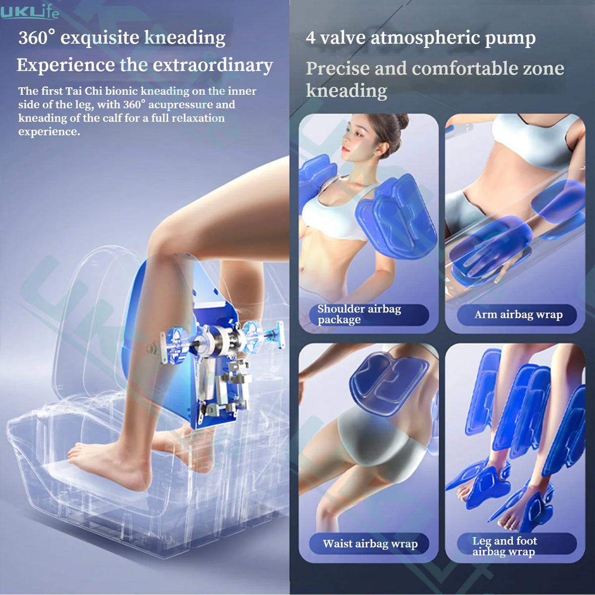Dual Core 6D Massagesessel mit SL-Schiene, Heizschal, Thai-Stretch & KI-Sprachsteuerung – Ganzkörper-Schwerelosigkeitsliege