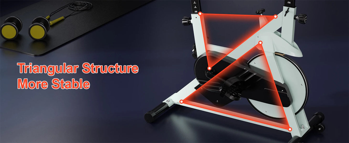 Superun Heimtrainer, Standfahrrad mit 32-stufigem Magnetwiderstand für Zuhause, geräuscharmes Trainingsfahrrad für den Heimgebrauch