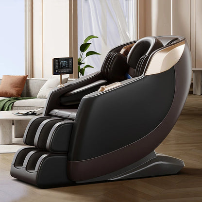 High-End Black 3D Zero Gravity Massage Sofa Chair Quickly Relieves Body Fatigue With Air Pressure Technology