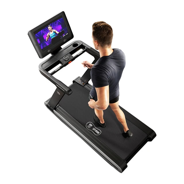 Neues Fitnessgerät Halbkommerzielles Laufband MX Neigung Super Wifi Touchscreen Laufband AC Motor Elektrisches Laufband