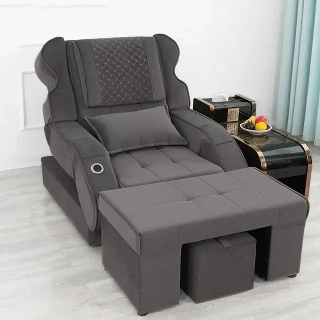 Fuß-Spa Tragbarer elektrischer Relaxsessel Sofa Stuhl Nagel Pediküre Silla Maniküre Salonmöbel