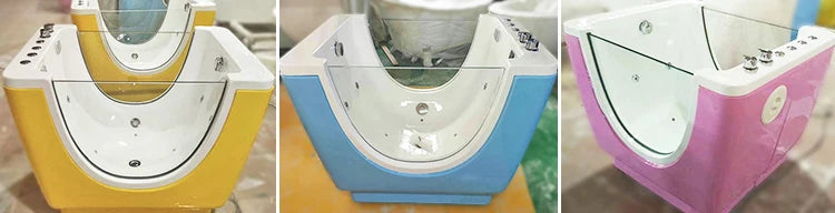 Hot selling baby spa with shower handle newborn baby tub