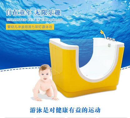 Environment-friendly Colorful Acrylic whirlpool Kid Baby Spa Baby Massage Freestanding Bathtub Children Bath Tub