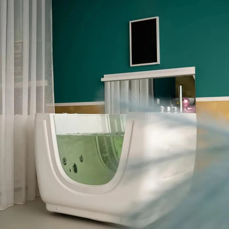 Beheizbarer Baby-Whirlpool mit Massagefunktion für Innenräume