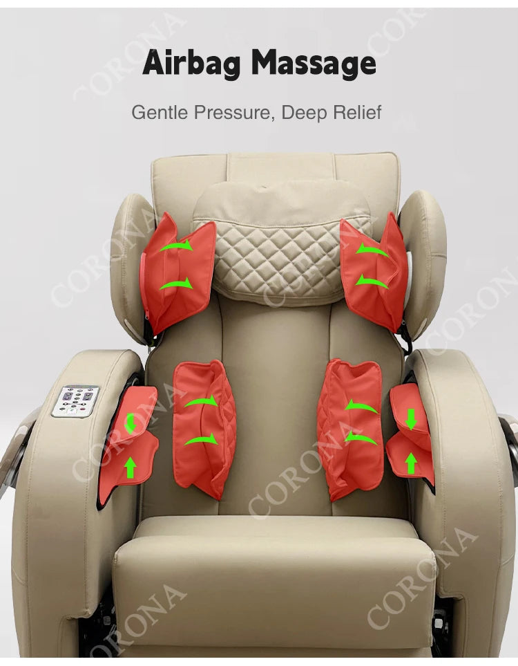Professional No Plumbing Luxury Foot Spa Pedicure Chair With Massage