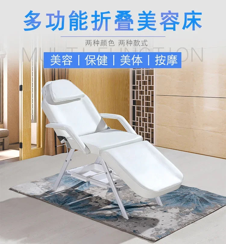 Aesthetic Stretcher of Cilia Professional Bed Beauty Pilates Physiotherapy Salon Folding Lit Pliant Thai Chiropractic Tattoo