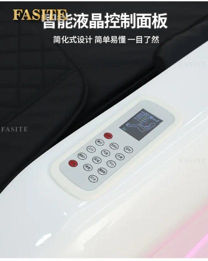 Automatic intelligent electric massage shampoo bed barber shop hair beauty hair treatment fumigation integrated bed