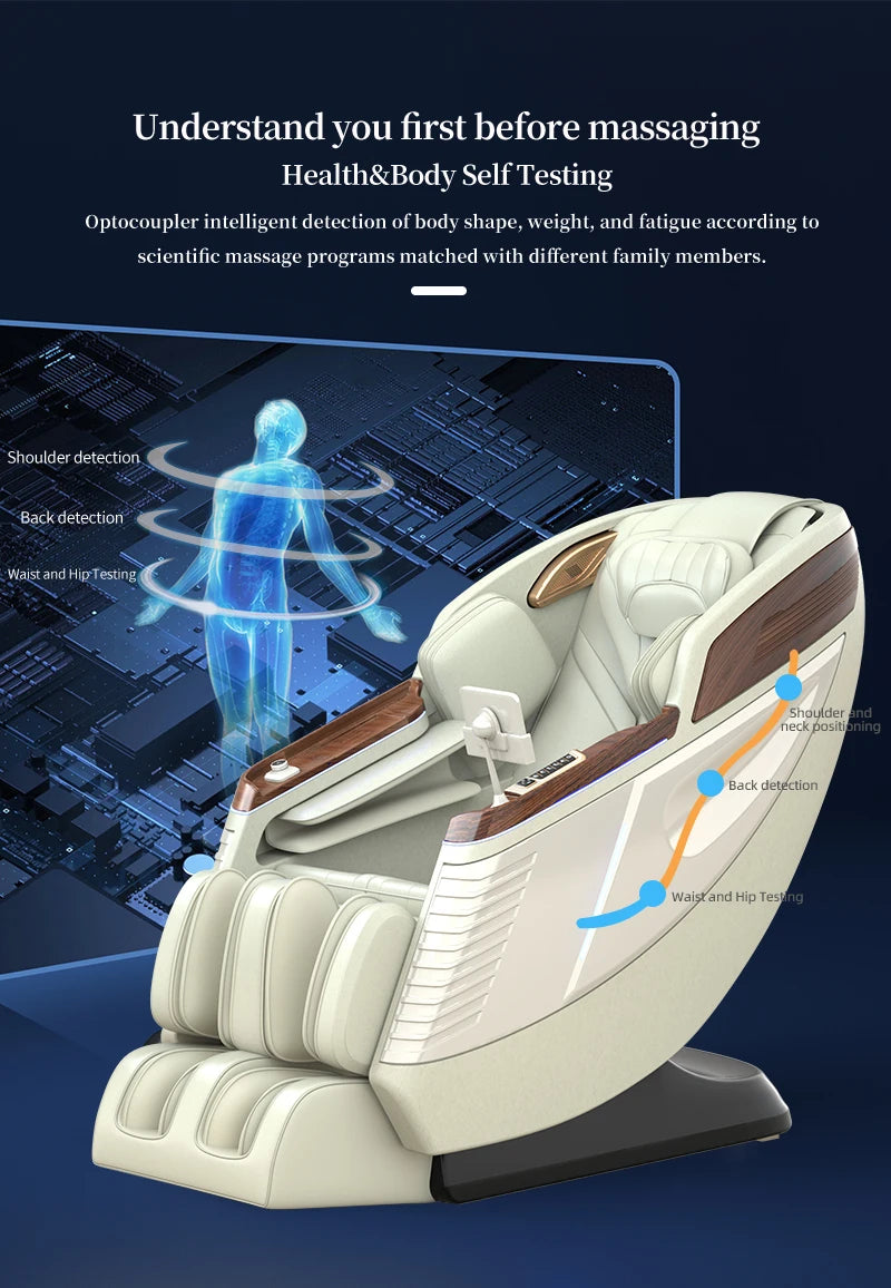 Electric Office Full Body Luxury Chair Massage  Full Body Not Second Hand Pedicure Spa 3D Massage Chair