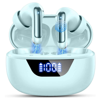 Wireless Bluetooth 5.3 Earbuds with ENC Mics – Noise Cancelling