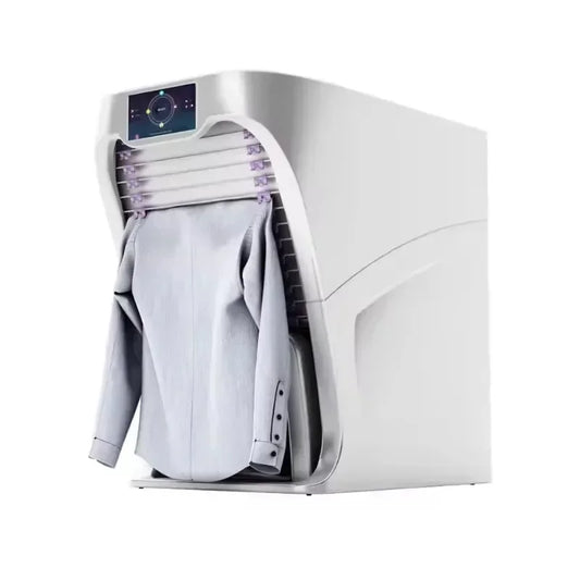 Folding Ironing Robot – Smart Laundry Machine for Effortless Clothes Care (White)