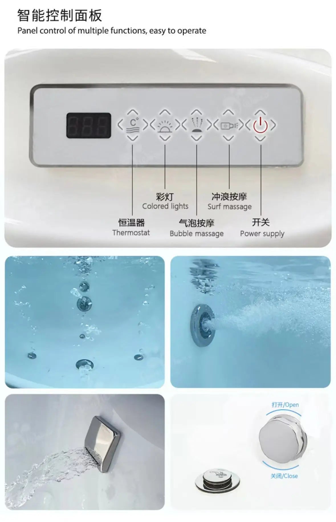 Grenzüberschreitende Acryl-Kinderbecken, Baby-thermostatische Puppenbadewanne, kommerzieller Mutter-und-Kind-Laden