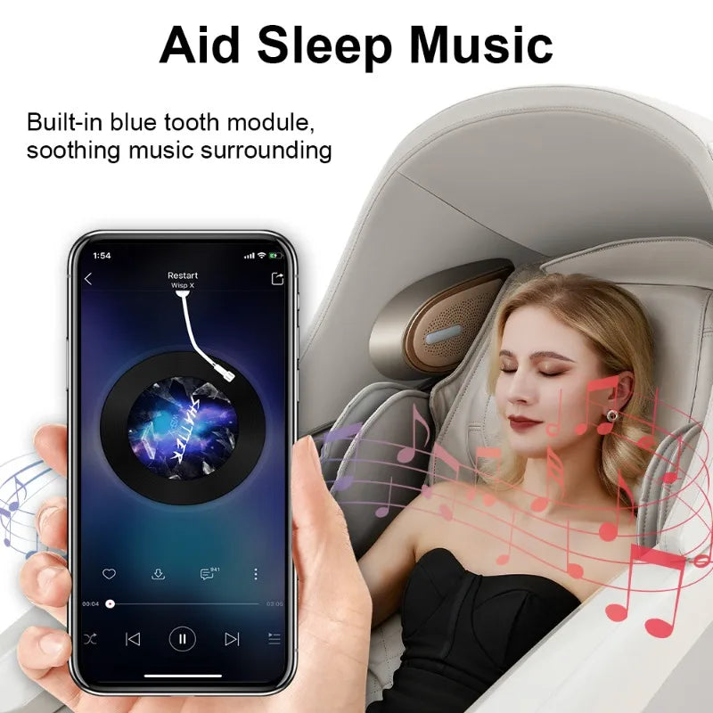 Body 5d Sound Wave Tech Massage Movement Voice Control Massage Chair 2026