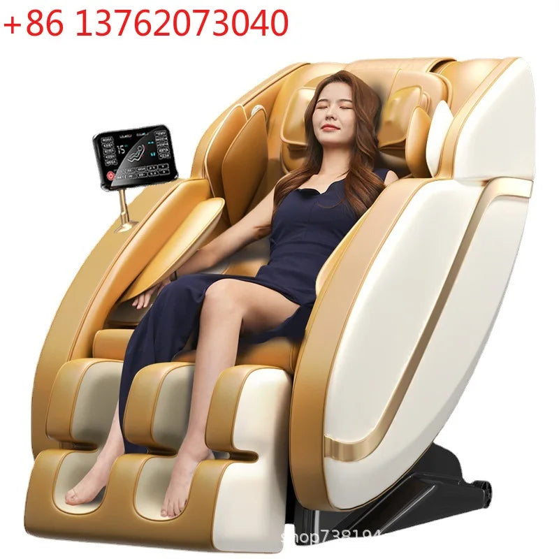 Ganzkörper-Smart-Massagesofa, vollautomatisch, multifunktional, Deluxe, Zero-Gravity-Massagesessel